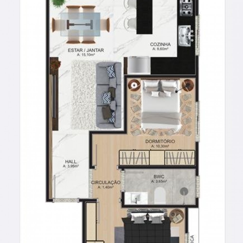 Apartamento Nova Braslia