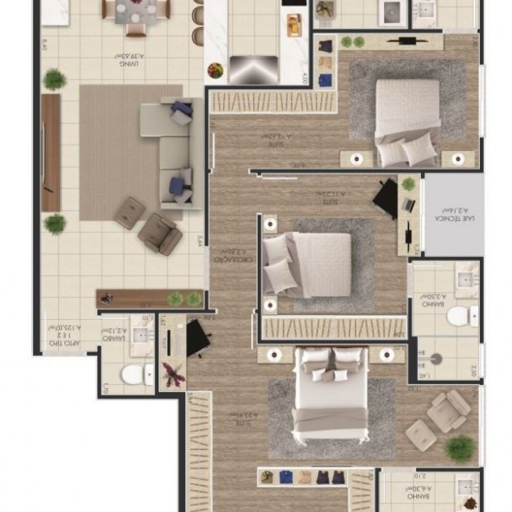 Apartamento  venda no Centro Jaragu do Sul